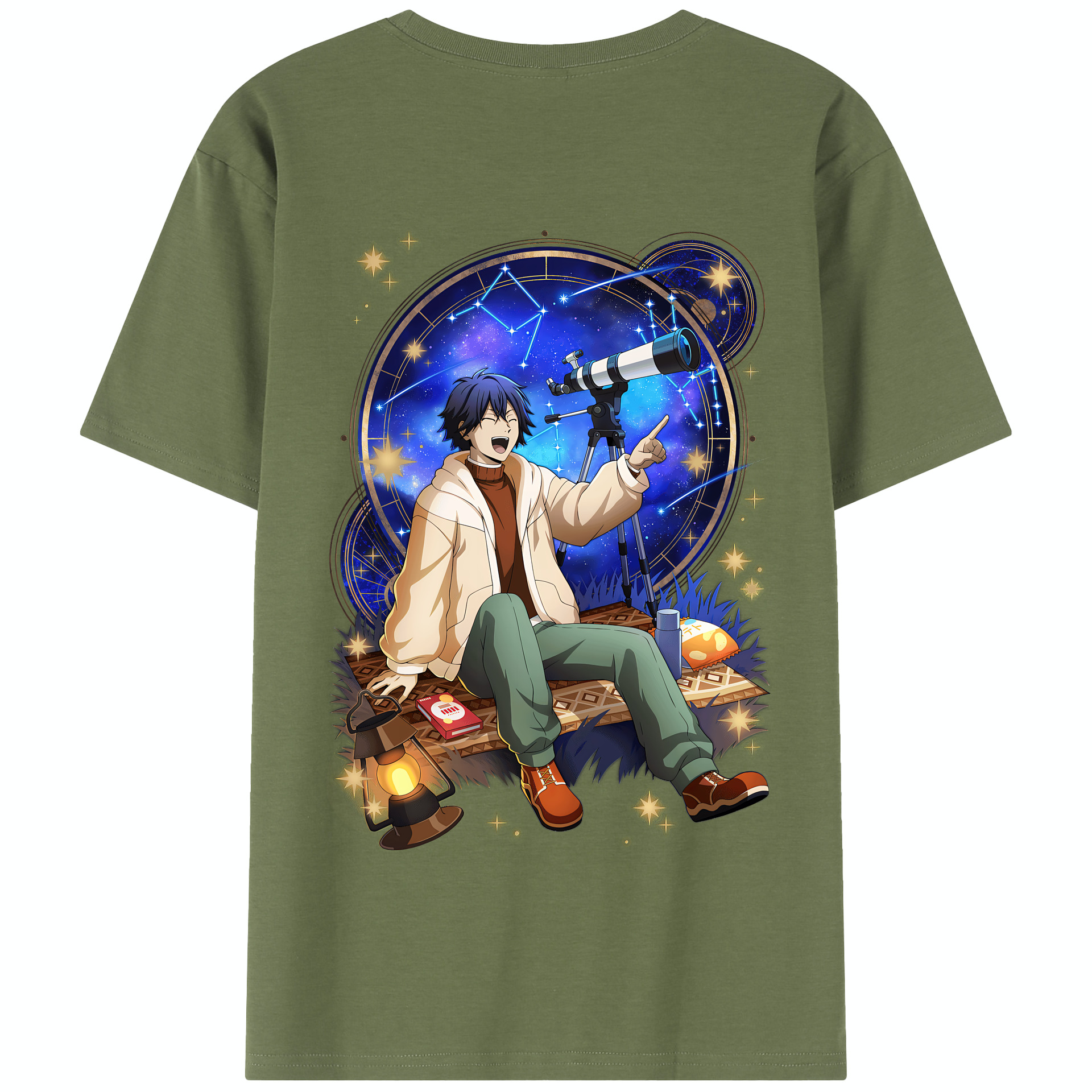 （画像用） 文豪ストレイドッグス Bungo Stray Dogs 綿100％半袖Tシャツ（背面プリント）